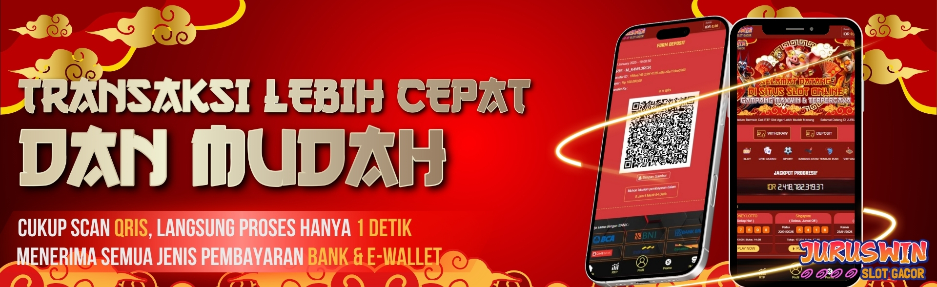 Deposit Qris Lebih Mudah 1 Detik Proses