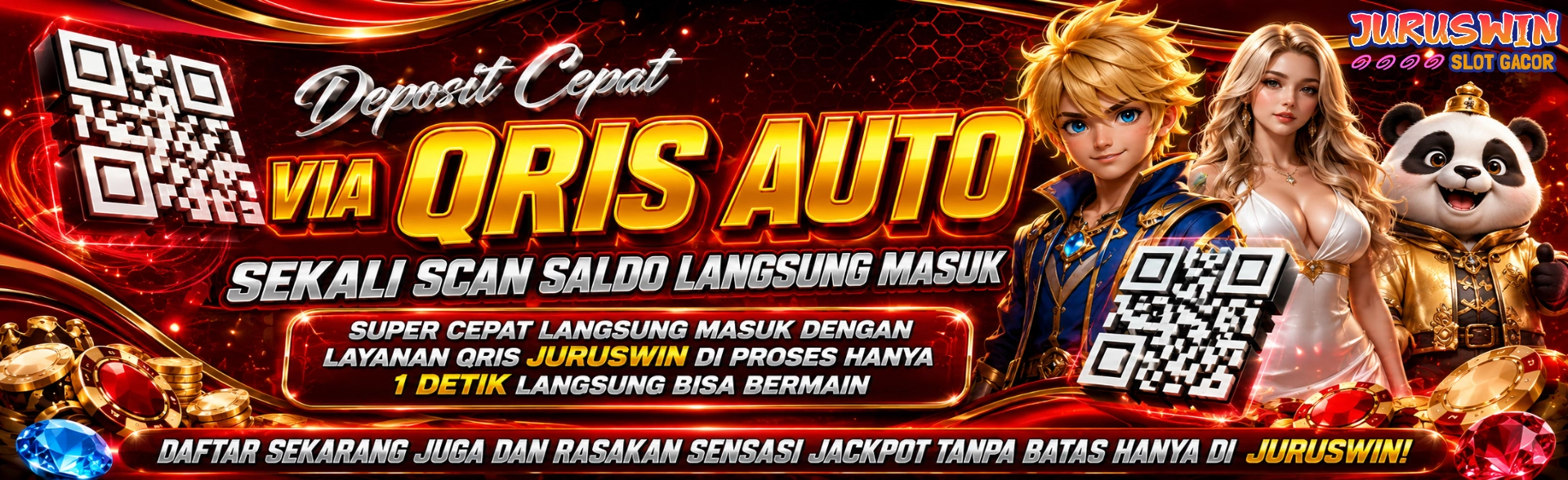 Deposit Qris Lebih Mudah 1 Detik Proses