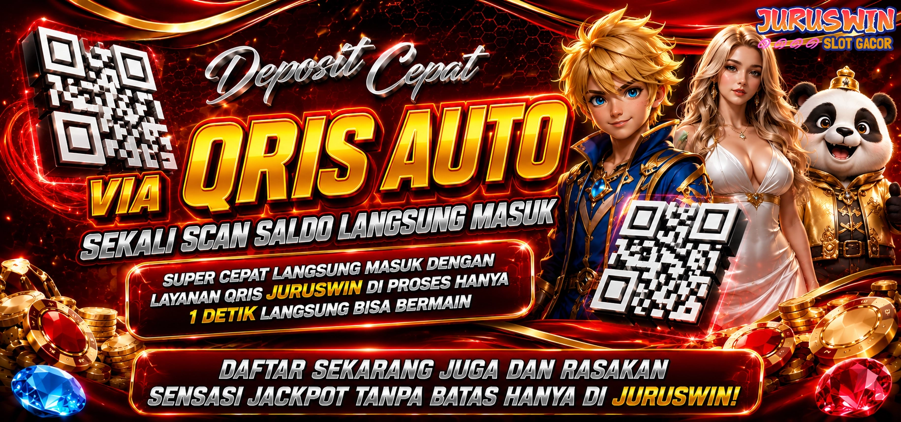 Deposit Qris Lebih Mudah 1 Detik Proses